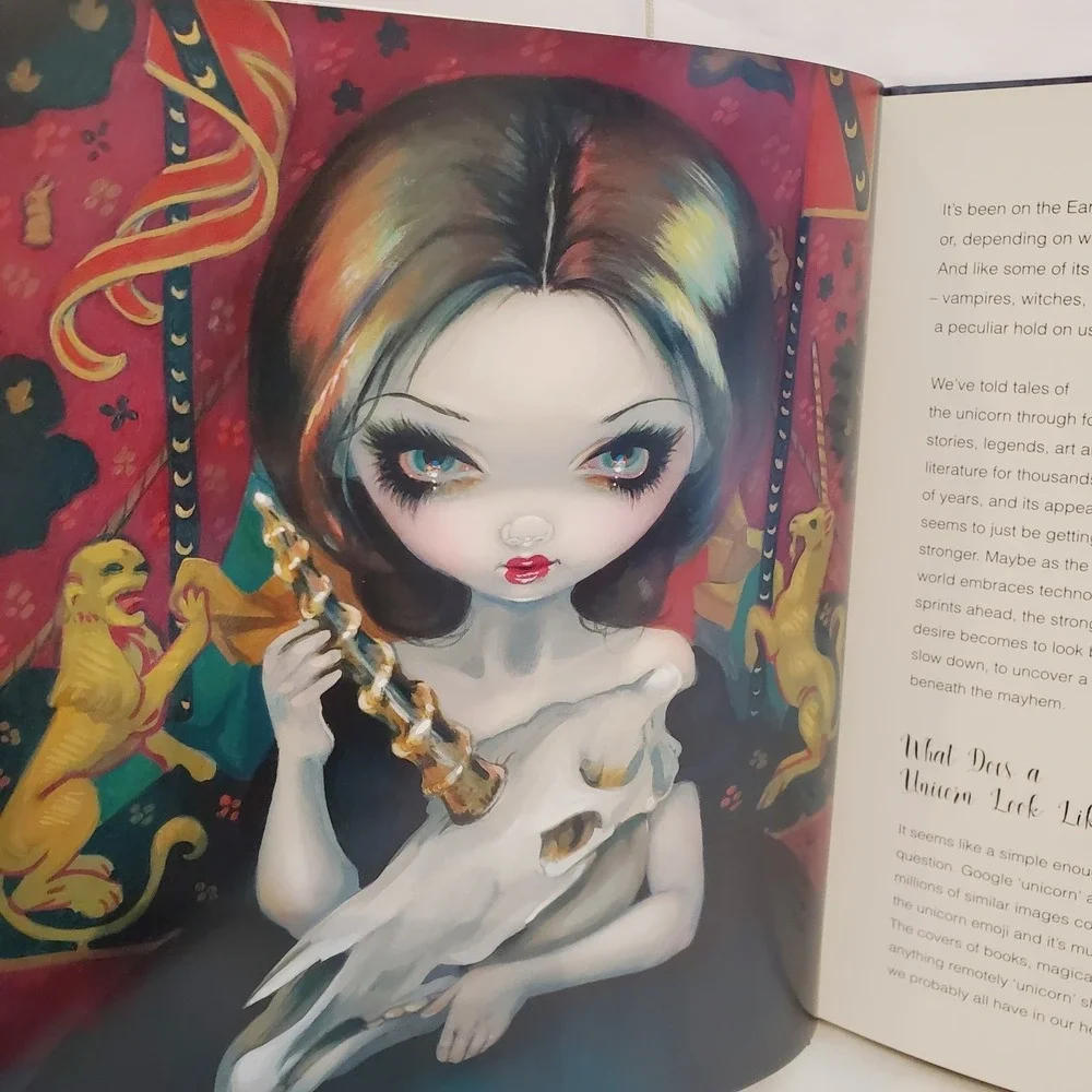 Set of 2 The Magical History of Mermaids and Unicorns By Russ Thorne Foreword